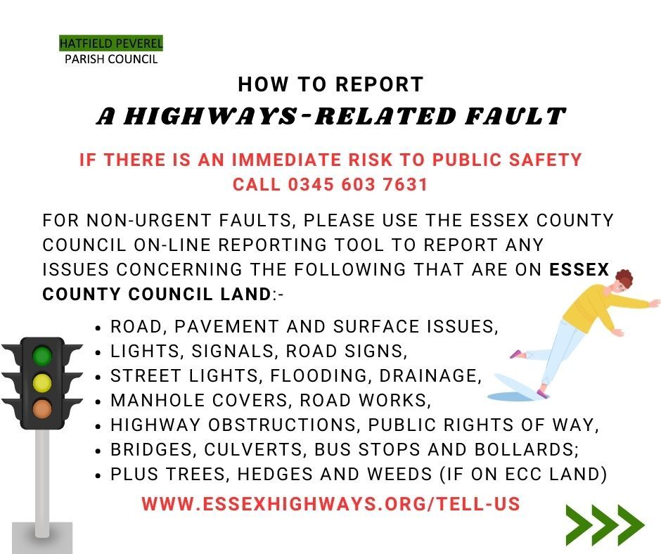 Reporting highways related fault_1