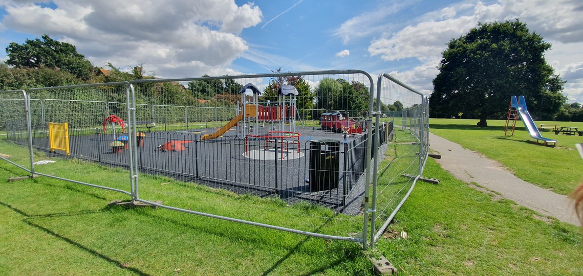 Strutt Memorial project progress - 7/8 infant play area