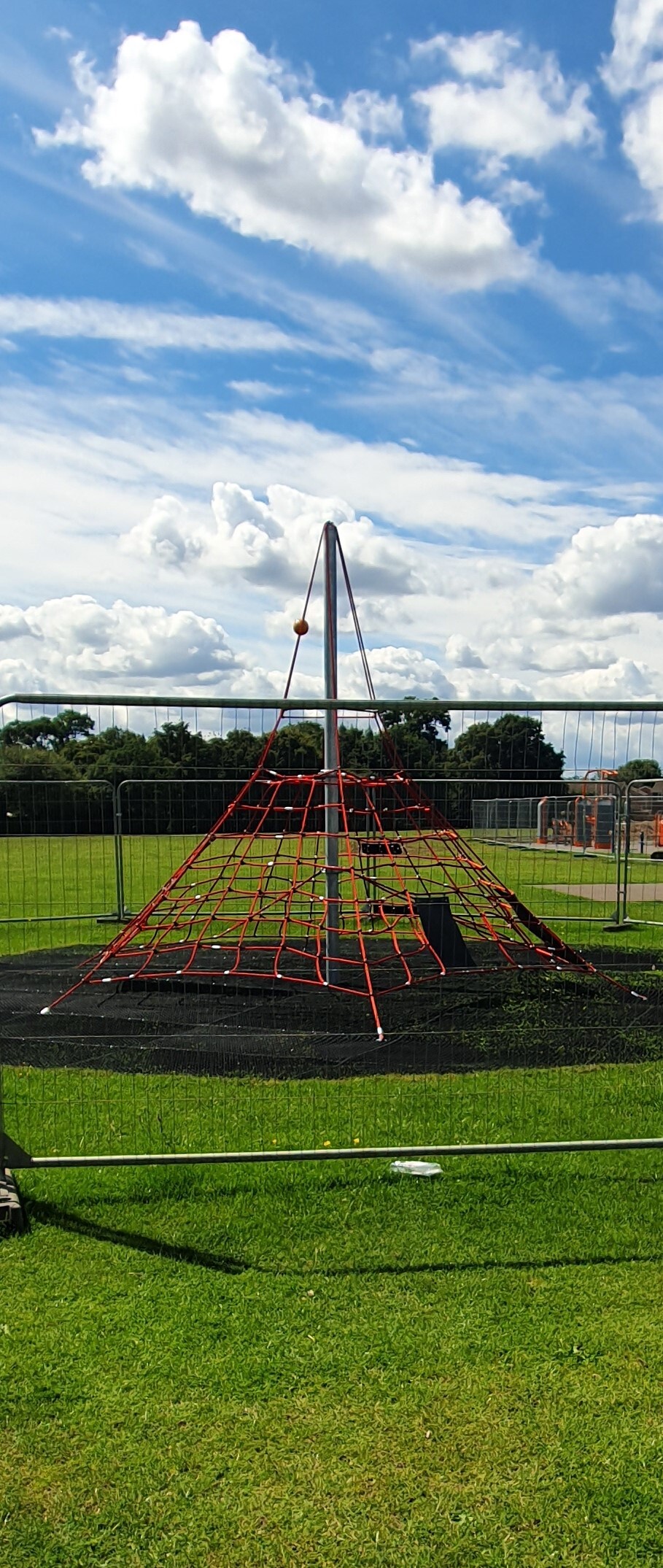 Strutt Memorial project progress - 7/8 junior play area