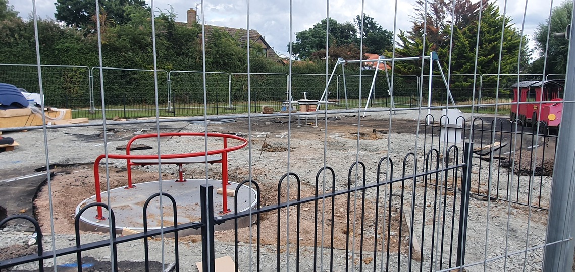 Strutt Memorial project progress - 19/7 infant play area 2